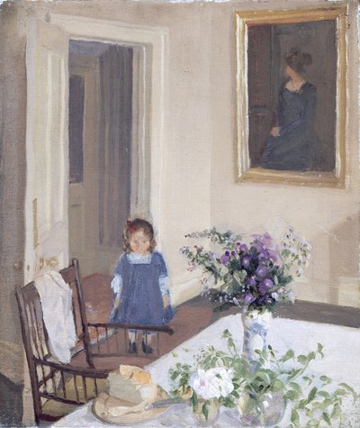 Interior by Harold Gilman